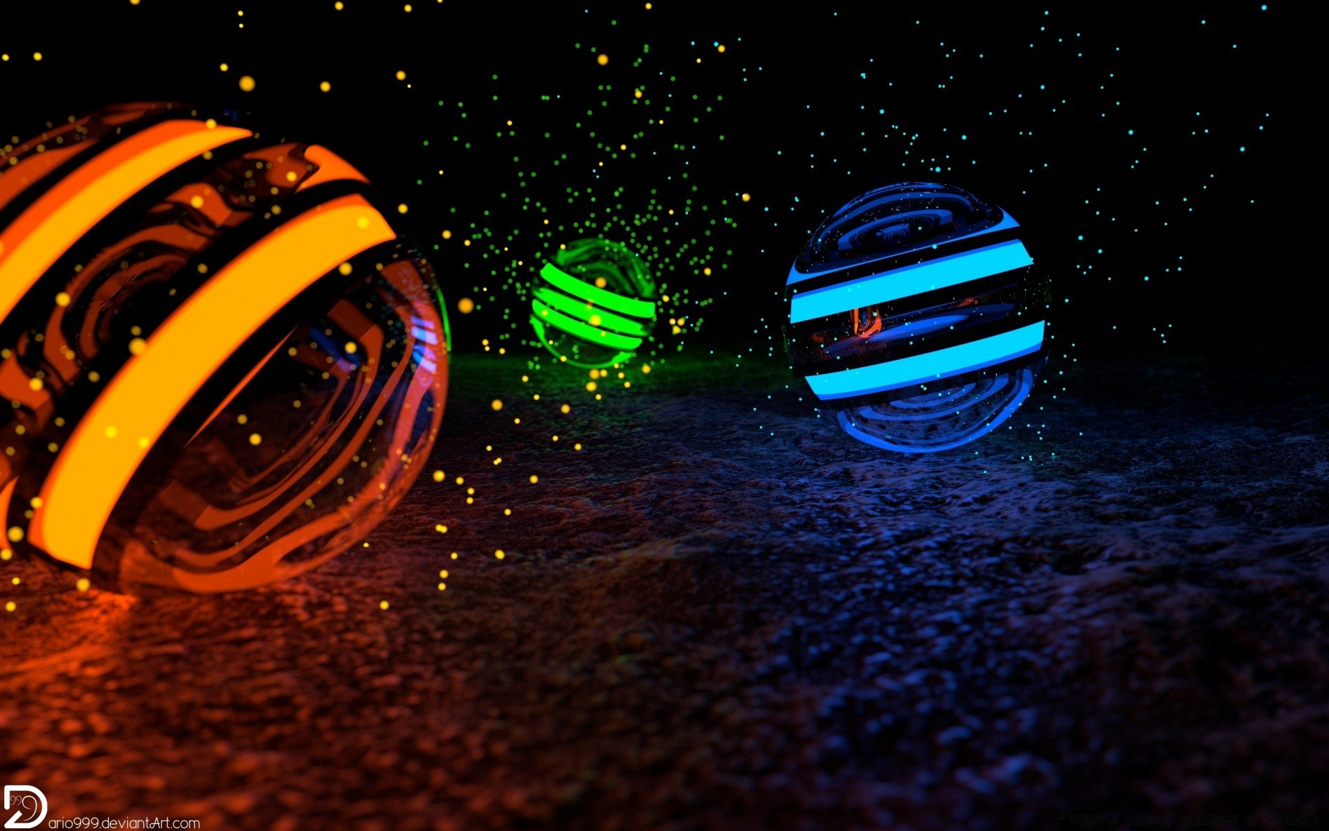 3d graphics ball light sphere desktop planet ball-shaped abstract round blur space luminescence winter