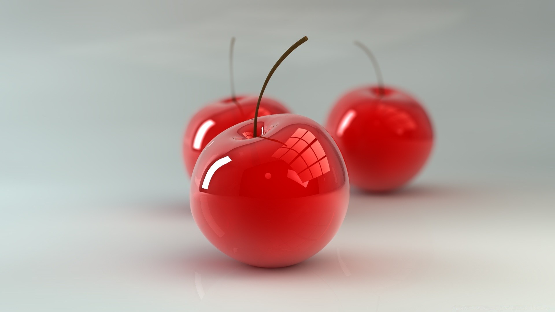 3d graphics still life food fruit cherry