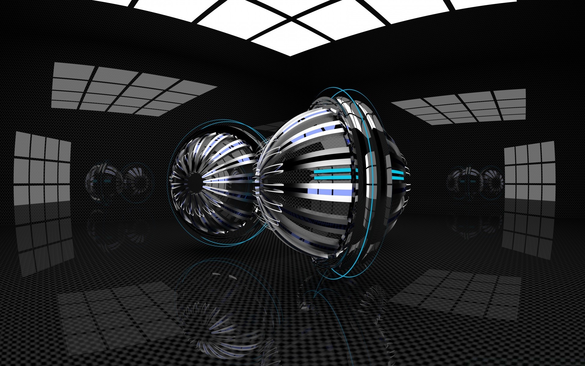 gráficos 3d luz tecnologia moderno espelho reflexão vidro o negócio