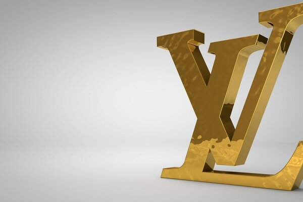 3D grfica letras de oro