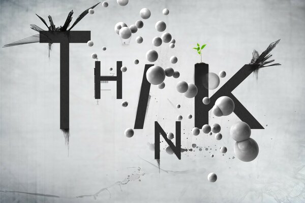 Think wallpaper graphics