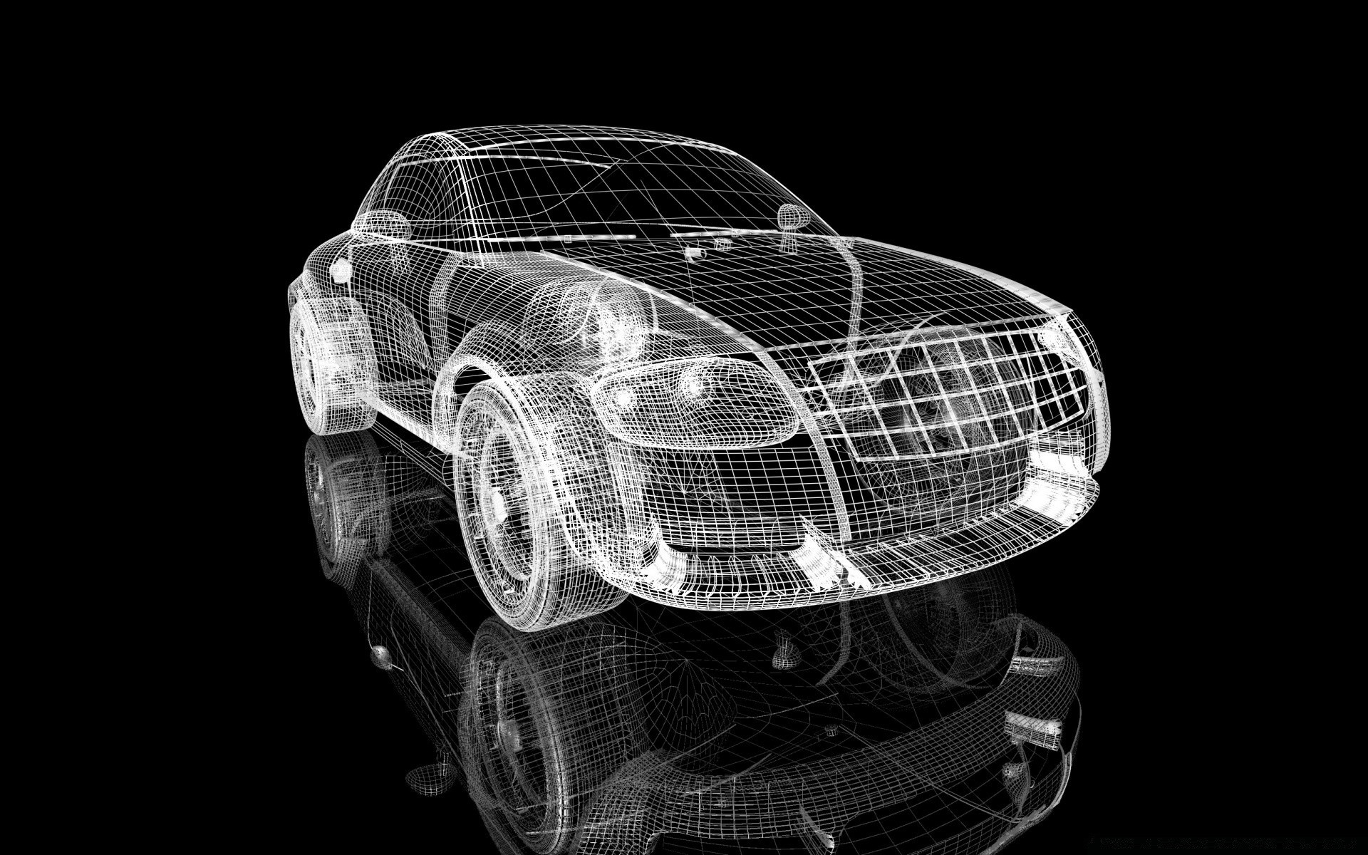 3d graphics technology design desktop abstract machine car