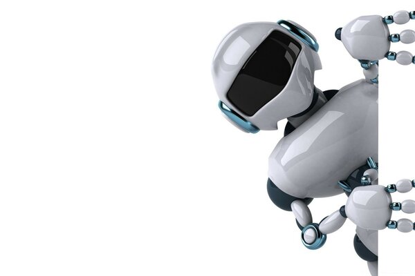 Le robot vous dit bonjour