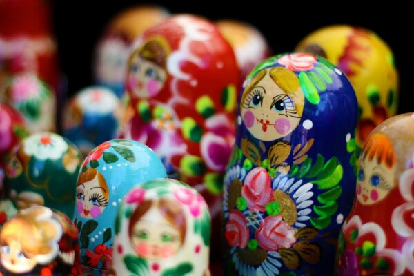 Handmade Russian Matryoshka doll