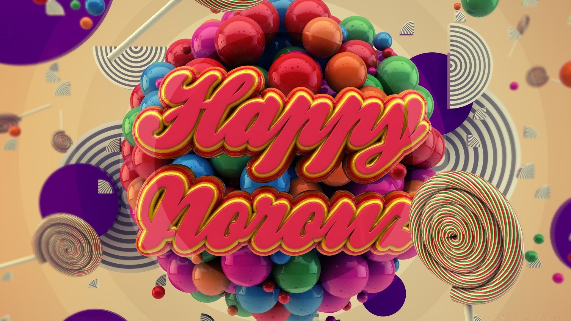 3d-grafik süßigkeiten dekoration desktop lecker zucker geburtstag farbe design urlaub essen hell süß