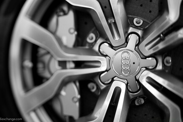 Car disc wheels from Audi