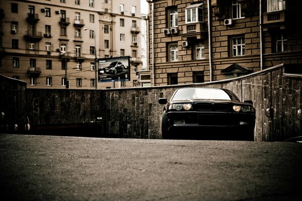 Bmw in den Straßen von Marseille