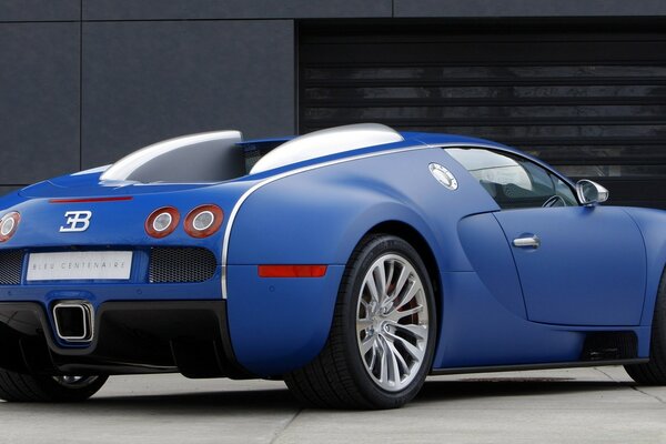 Speed Veyron in blu