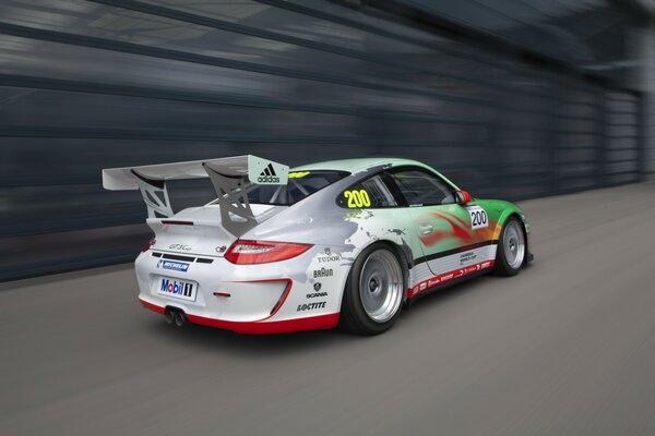 Porsche GT3 coche de carreras