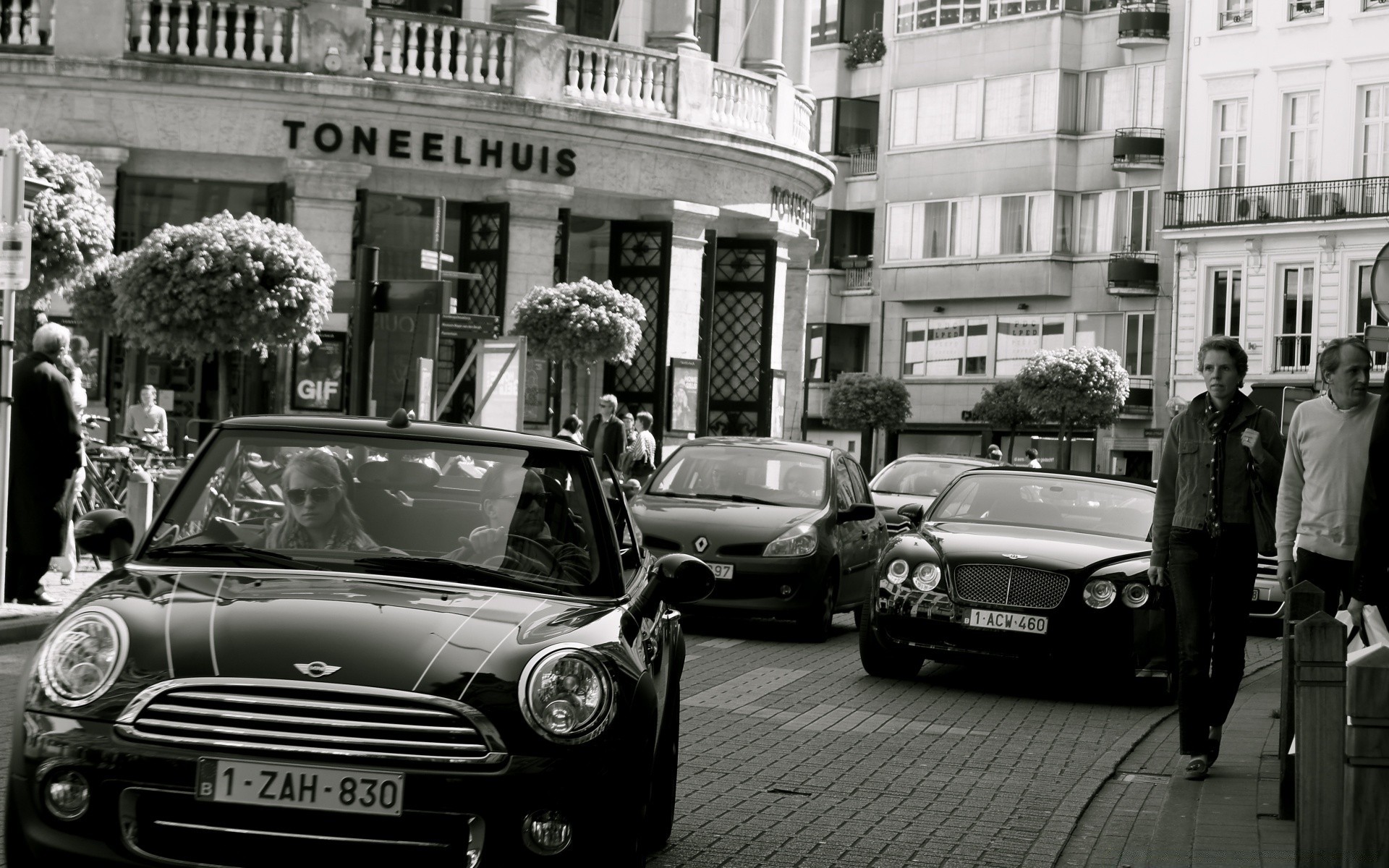 otros aparatos coche coche calle sistema de transporte carretera monocromo