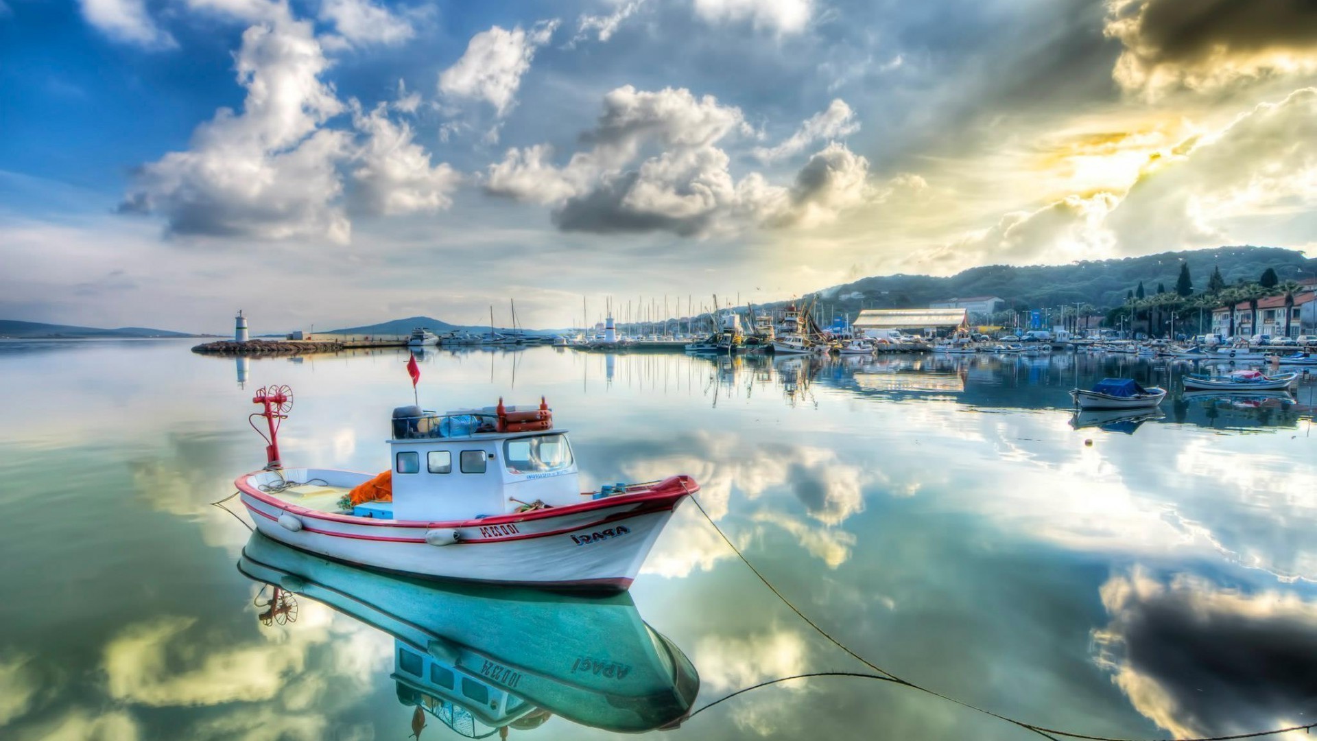 sea and ocean water boat travel sea watercraft transportation system sky ocean ship sunset harbor seashore pier vehicle reflection dawn