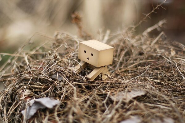 Homme en bois à la recherche d un couple