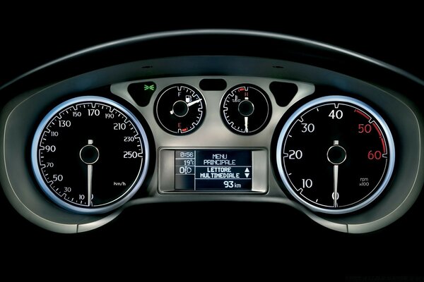 Speedometer Odometer dashboard car