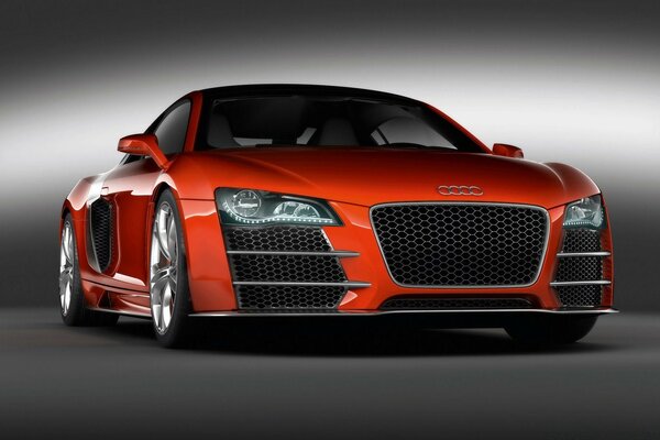 Rosso Audi TT Sport