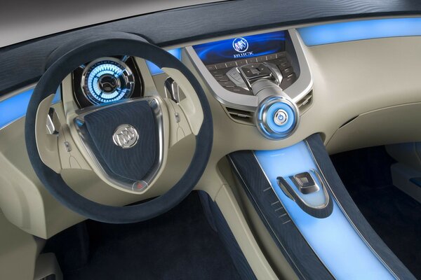 The interior of a new generation car