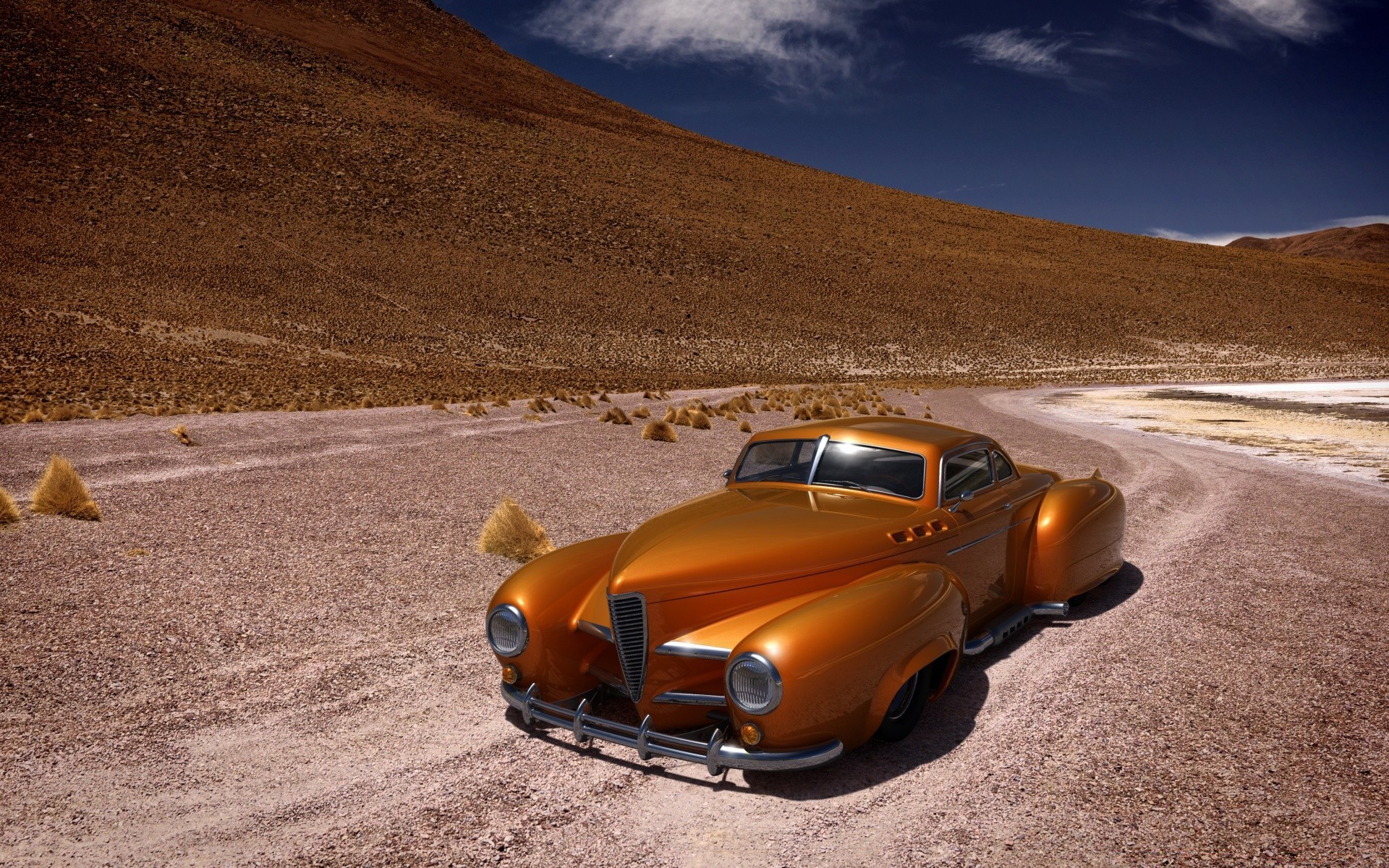 carros retro carro carro sistema de transporte deserto estrada viajar apresse-se calçada asfalto chernushka ação luz do dia