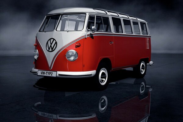 Volkswagen minibus, German quality