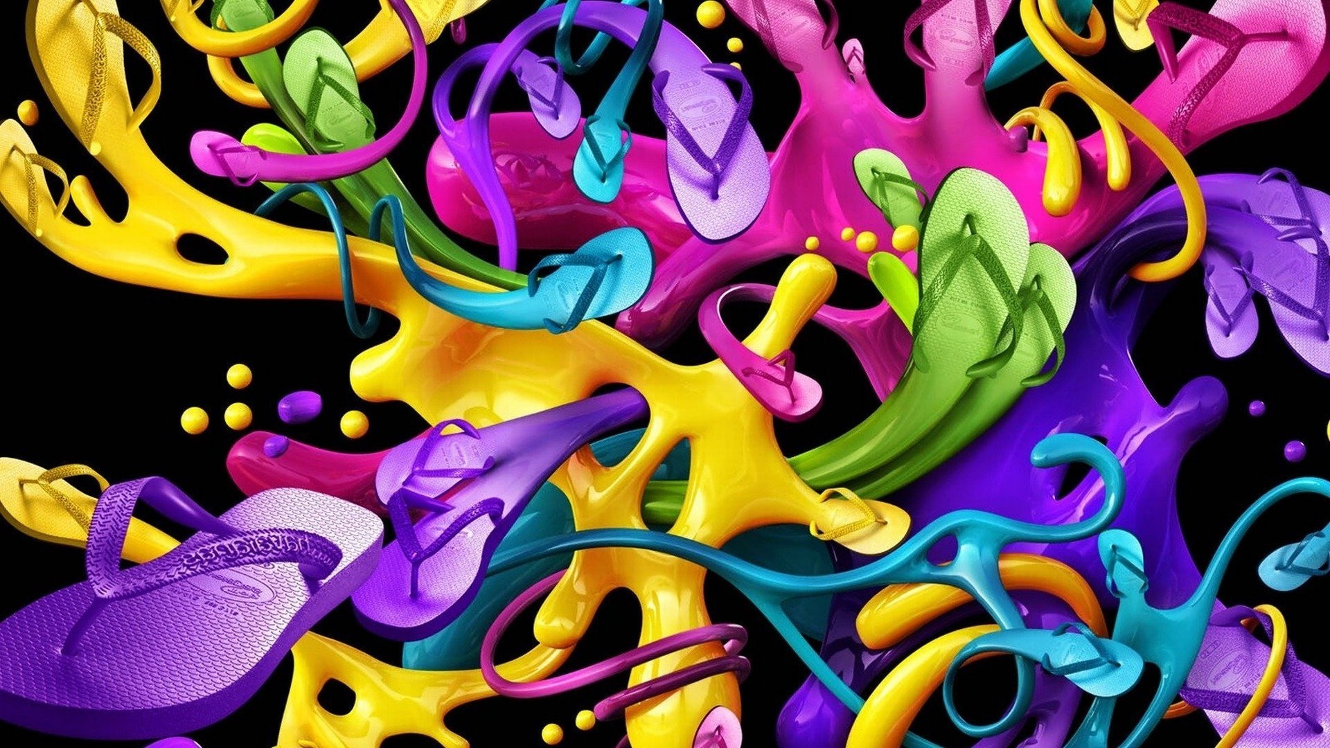 astrazione desktop colore luminoso variegato arte design decorazione partito modello illustrazione divertimento arcobaleno