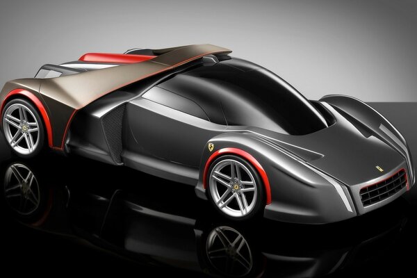 Petit modèle de voiture Porsche
