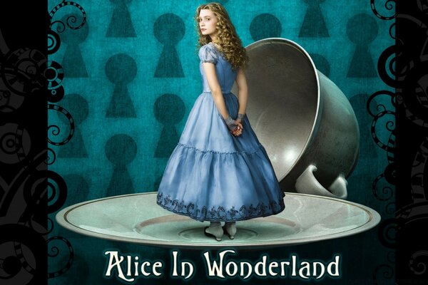 A character from Alice in Wonderland