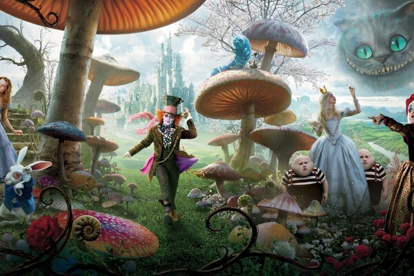 Alice no país das maravilhas filme de 2010