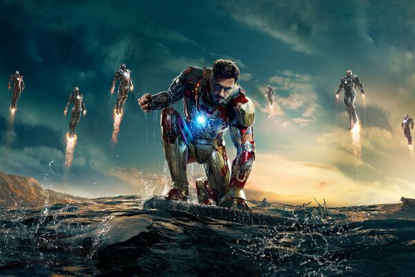 Iron Man und sein Superteam