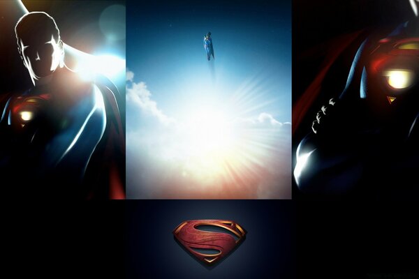 A selection of Superman posters. Animation