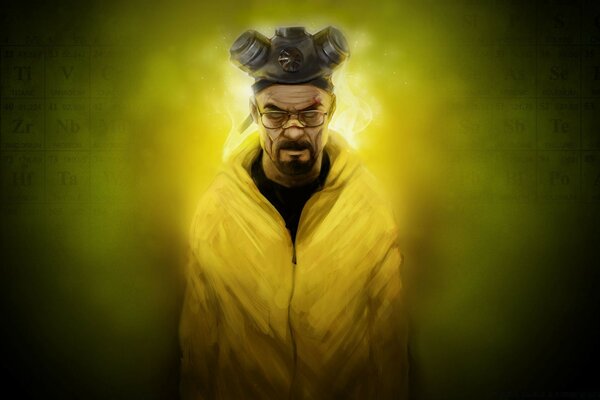 Breaking Bad portrait of a hero