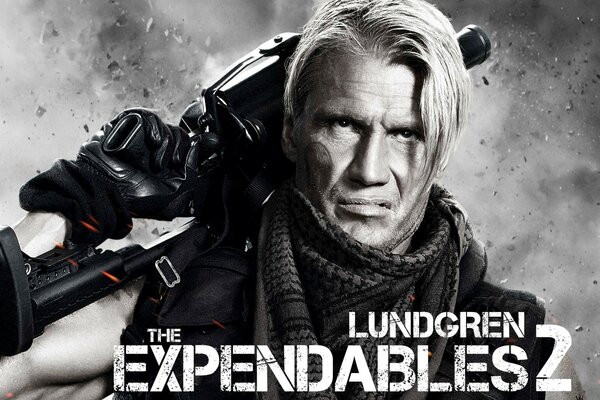 Dolph Lundgren is a strong man