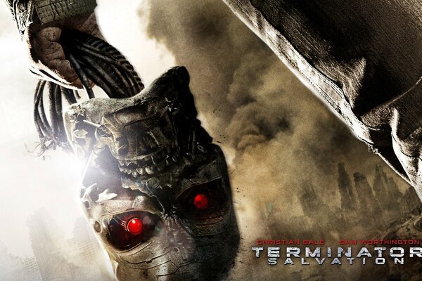 Poster promozionale per il videogioco Terminator Salvation