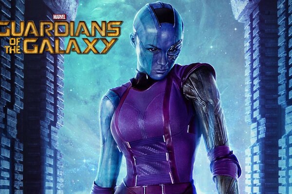 Guardians of the Galaxy, futuristic woman