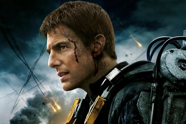 Tom Cruise nel film Edge Of Tomorrow