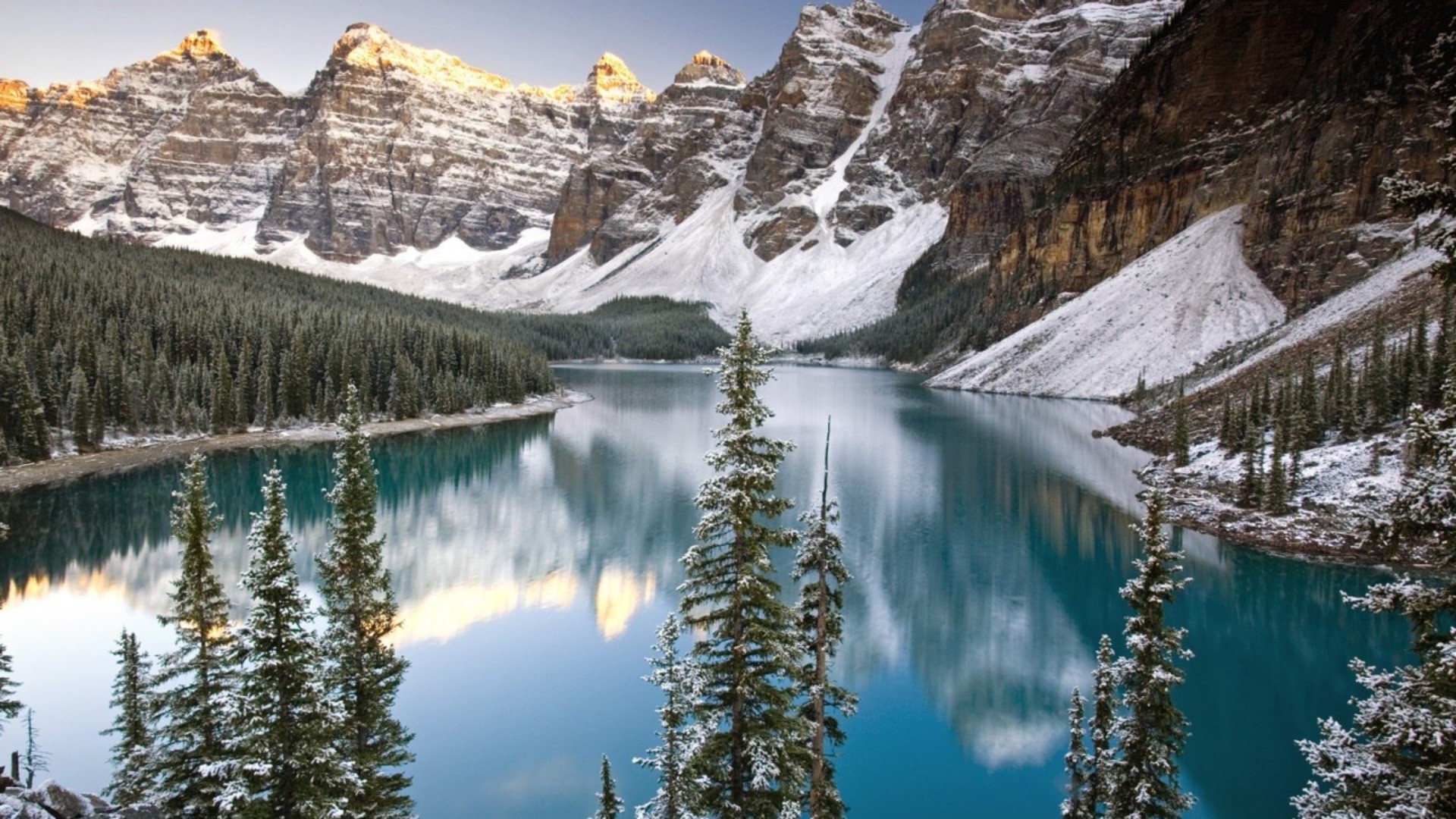 berge schnee berge natur wasser holz see landschaftlich landschaftlich reisen berggipfel im freien himmel kalt eis hoch tal alpine evergreen winter