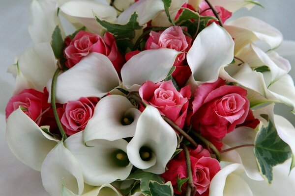 Très beau bouquet de mariage