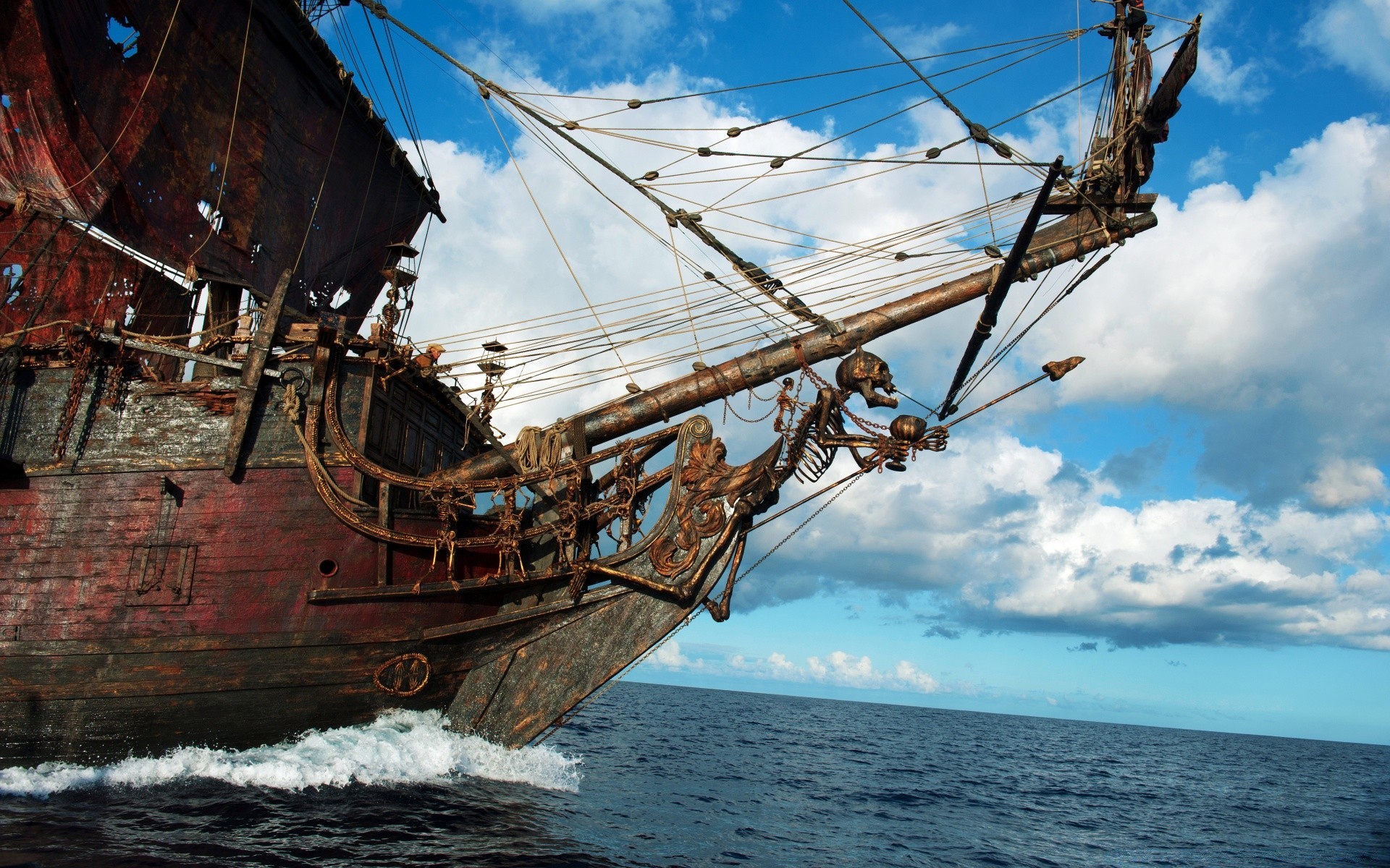 pirates of the caribbean water watercraft ship boat sea travel ocean transportation system nautical sky sail sailboat