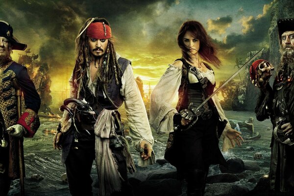 Pirates of the Caribbean with penelope cruz