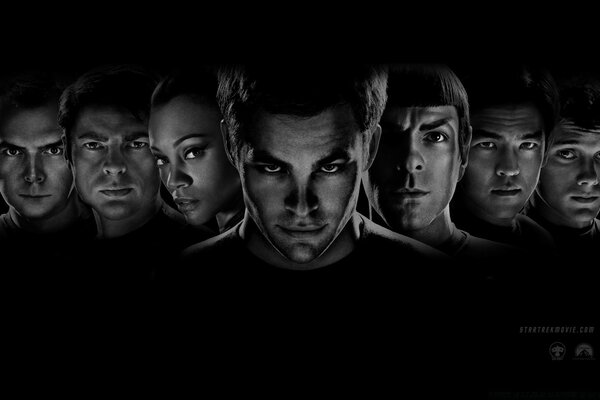 Star Trek актерлердің жалпы суреті