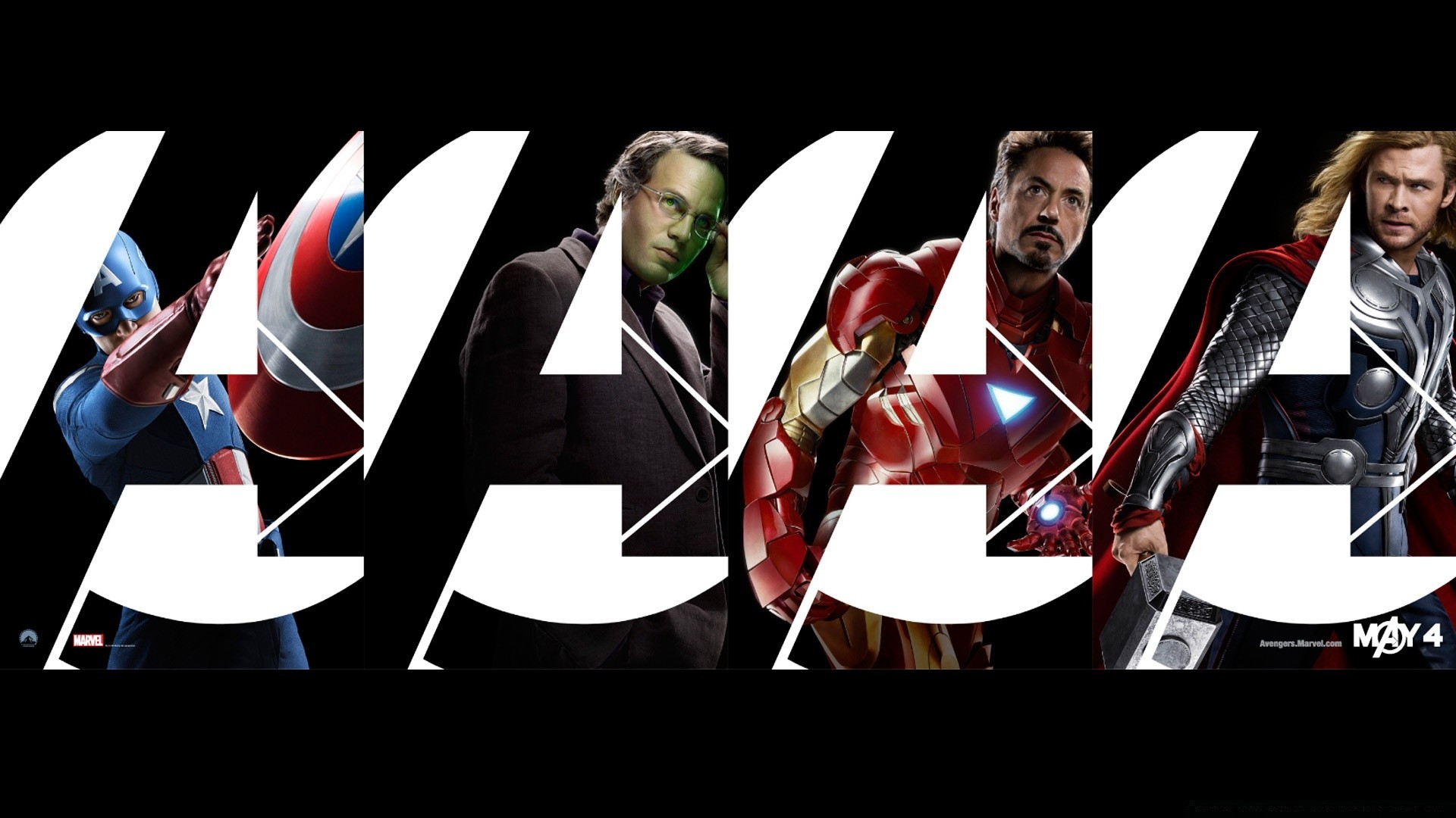 the avengers flag man desktop competition