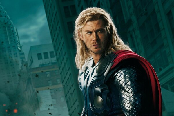 Photo portrait of the demigod Thor