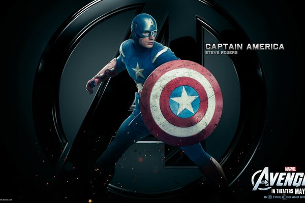 Superheld Captain America