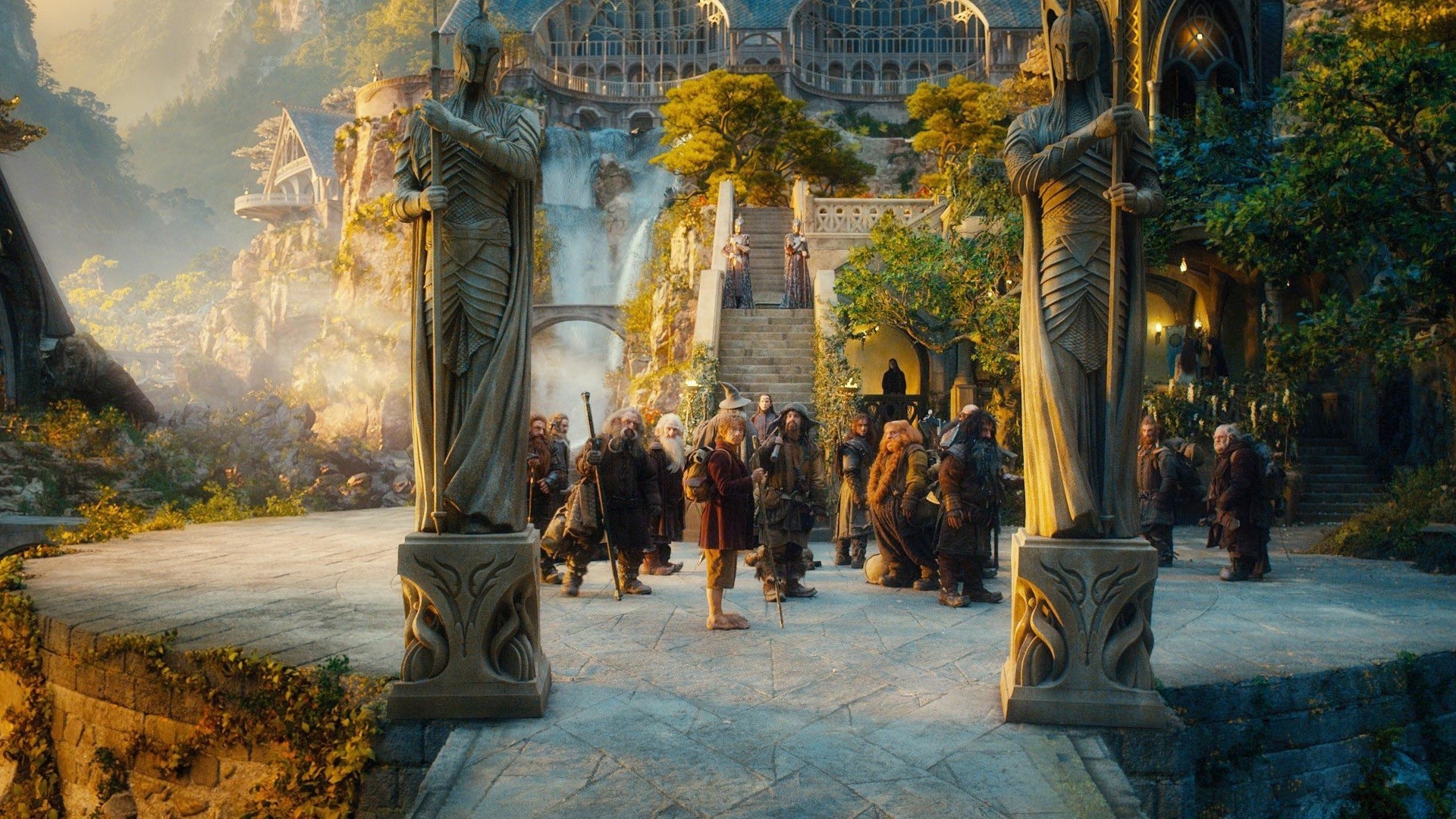 hobbit sztuka religia podróże rzeźba fontanna architektura statua grupa malarstwo turystyka dom