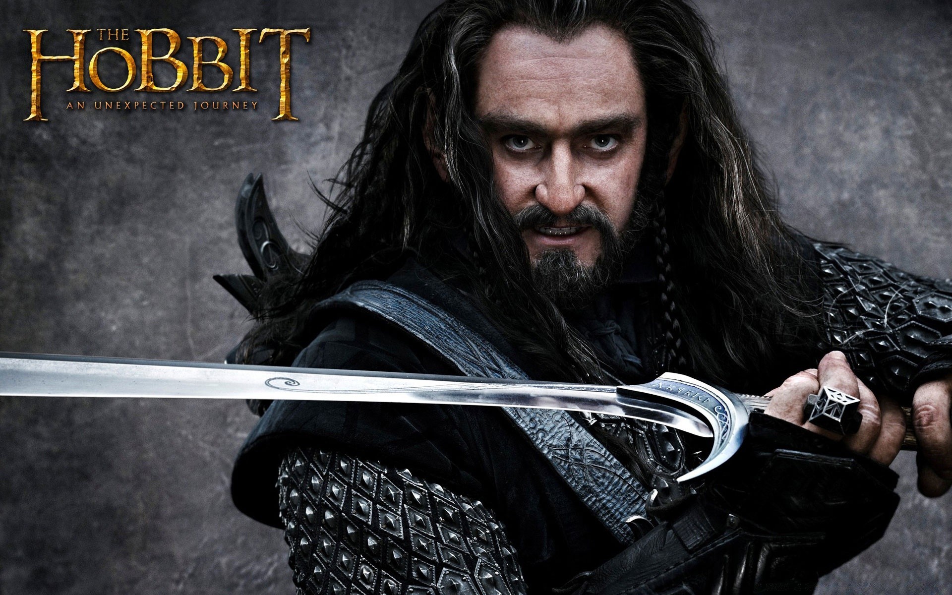 hobbit hombre adulto solo arma oscuro espada