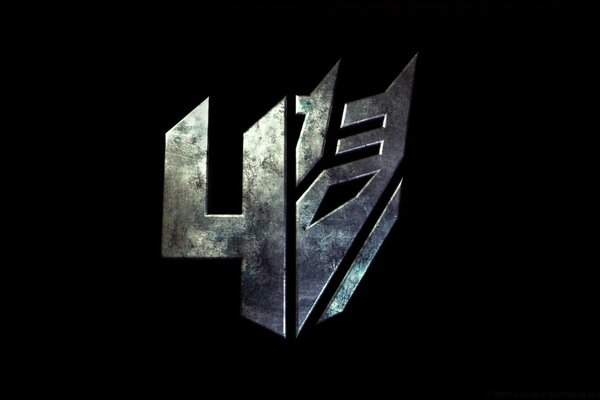 Grafik Logo des vierten Films Transformers