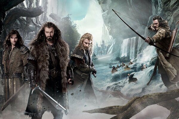 The heroes of the Hobbit series are ready for adventure