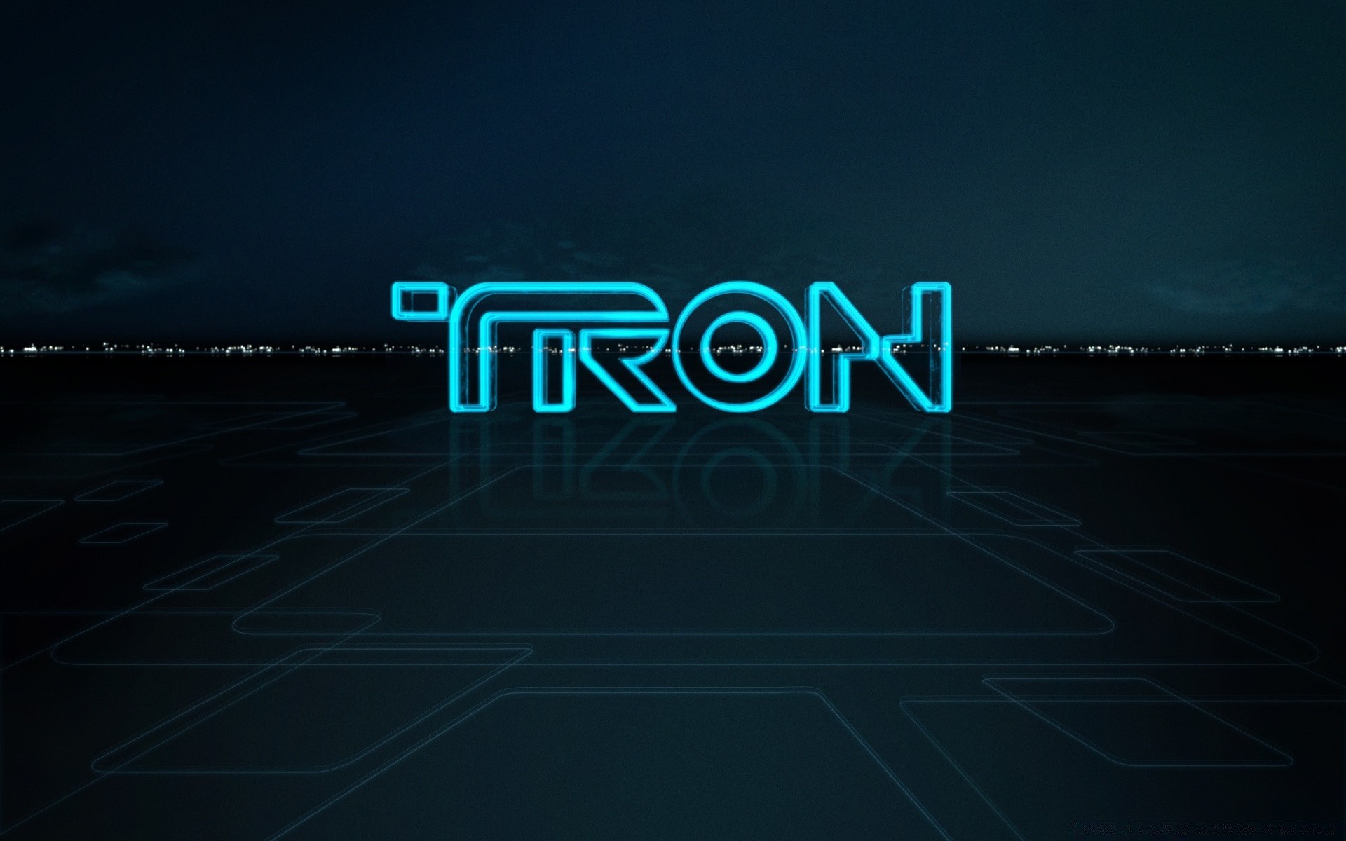 tron: legado escuro retroiluminado tecnologia desktop