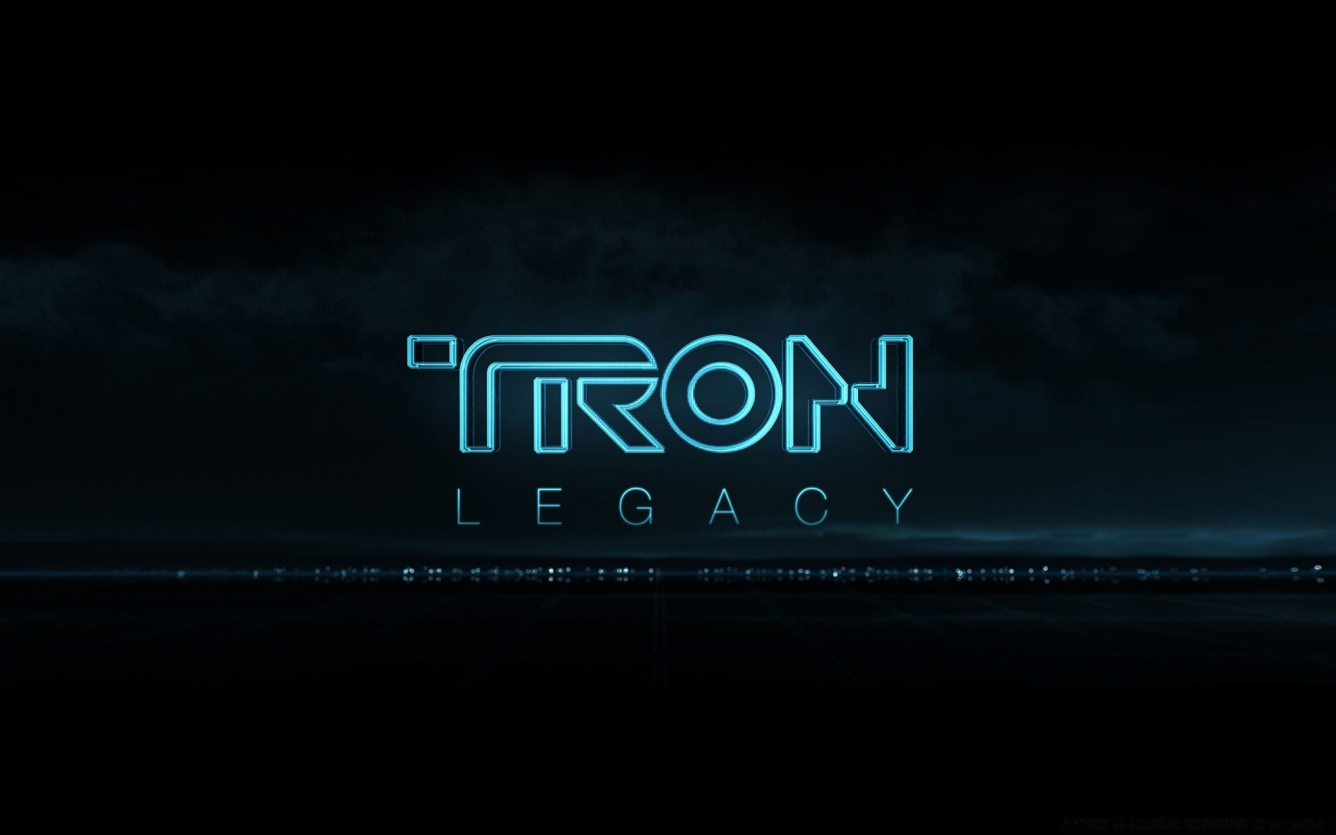 tron legacy dark desktop technology illuminated