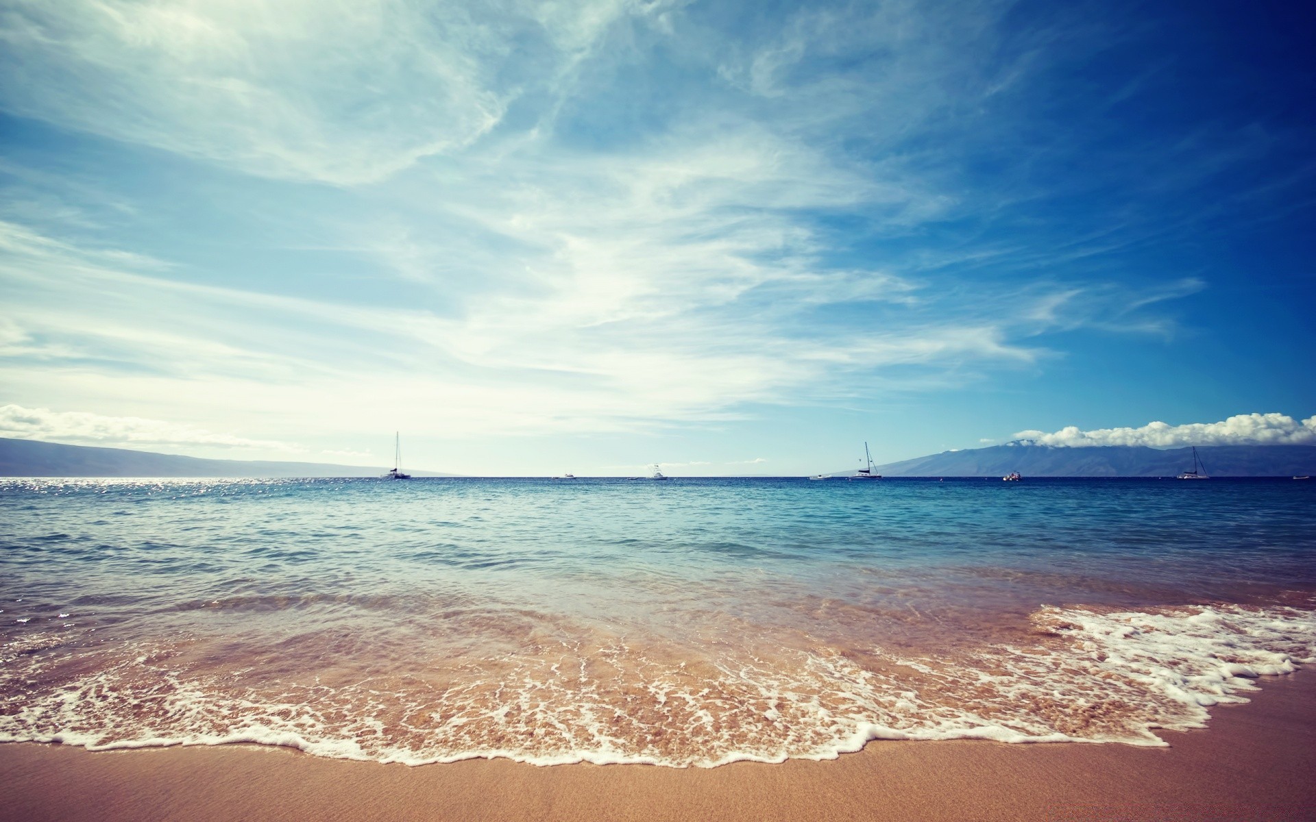 mer et océan sable eau été plage tropical soleil voyage paysage mer beau temps mer océan ciel surf nature détente idylle sang-froid vacances