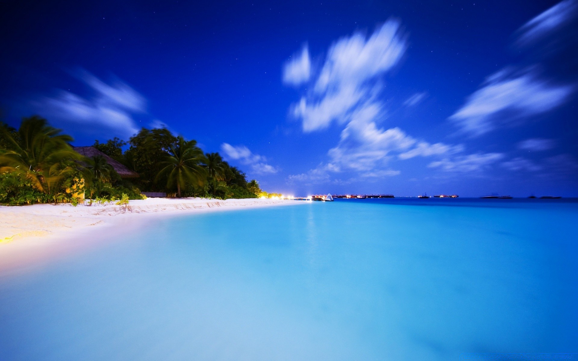 mare e oceano acqua spiaggia isola tropicale sabbia mare paesaggio viaggi sole oceano idillio cielo tramonto estate mare bel tempo surf esotico