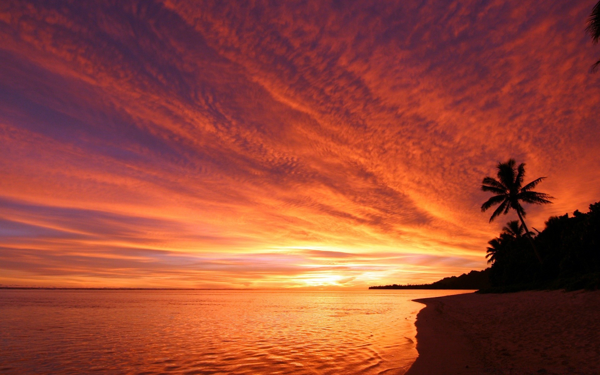 sea and ocean sunset evening dawn dusk backlit water beach sun ocean silhouette sea sky seashore seascape