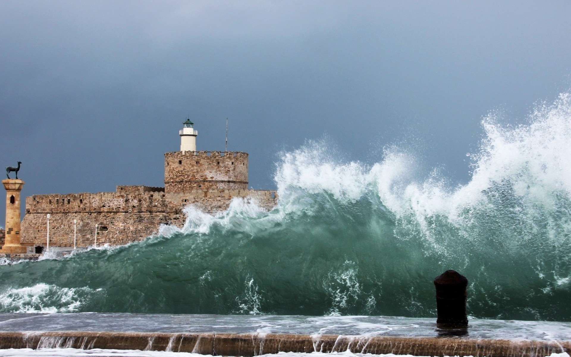 sea and ocean water travel architecture outdoors sky sea river city landscape building tower old castle